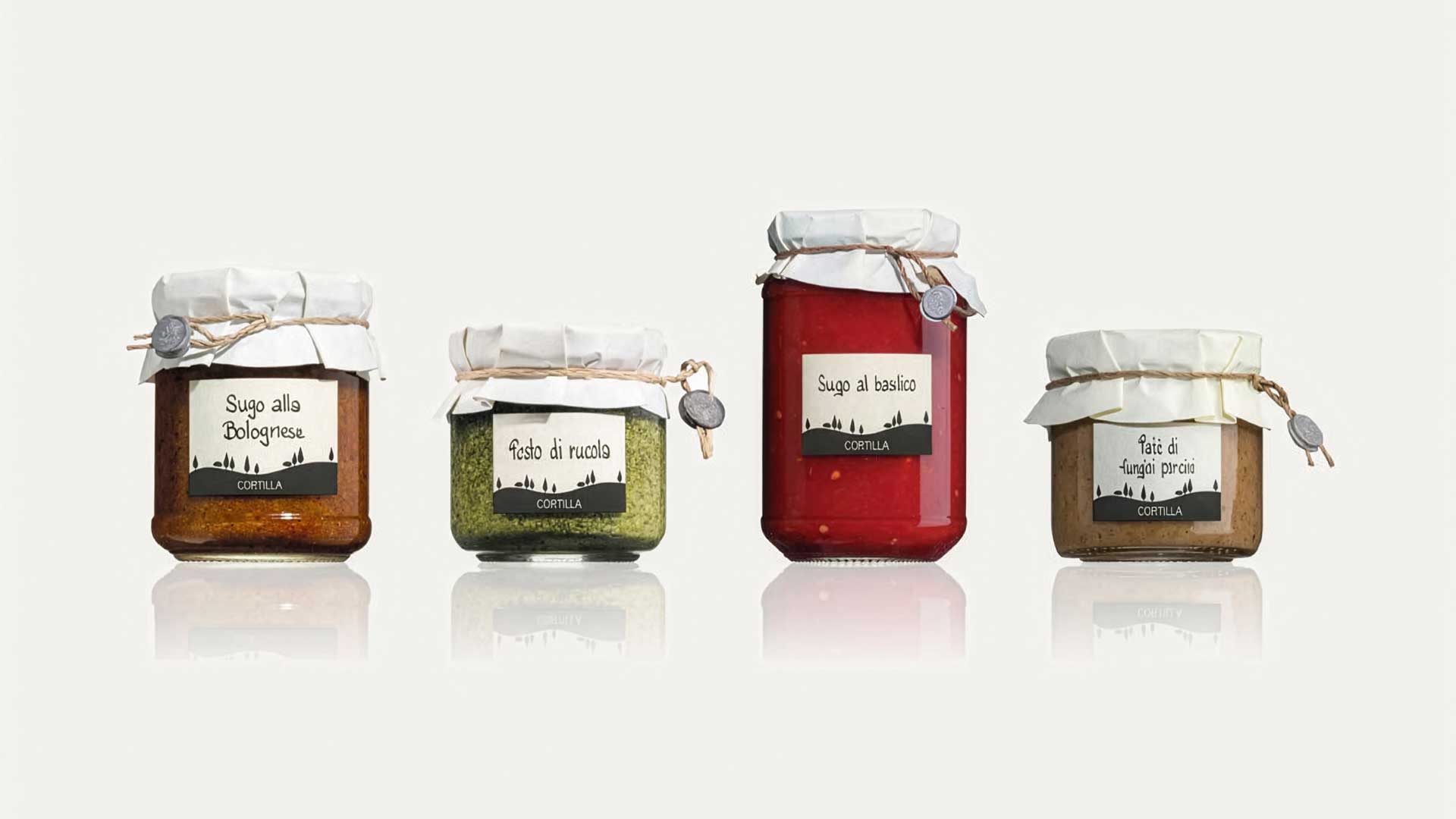 sugo-cortilla Sugo della Casa: slowly simmered tomato sauce