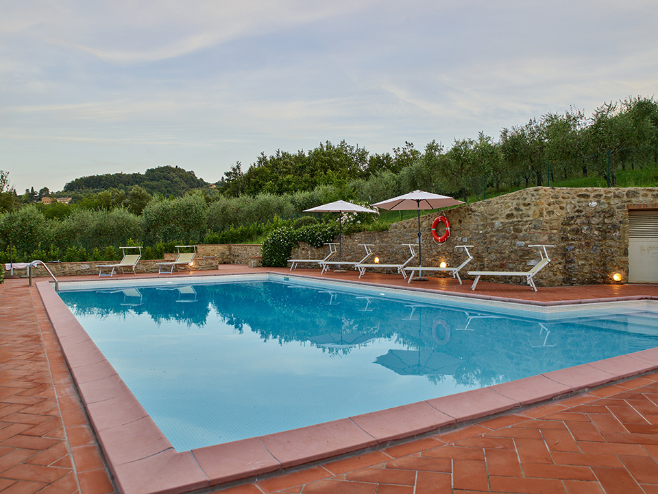 Ferienhaus Podere Cortilla, Volterra, Toscana, Swimming Pool